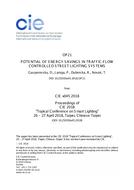 POTENTIAL OF ENERGY SAVINGS IN TRAFFIC-FLOW CONTROLLED STREET LIGHTING SYSTEMS (OP21, 123-132)