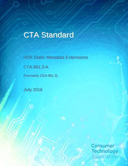 CTA 861.3-A