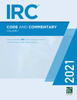 ICC IRC-2021 Vol. 1 Commentary