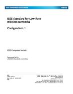 IEEE 802.15.4-2015/Cor 1-2018