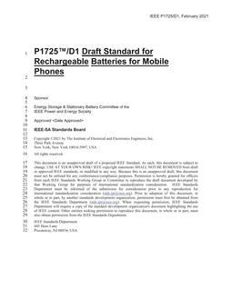 IEEE P1725