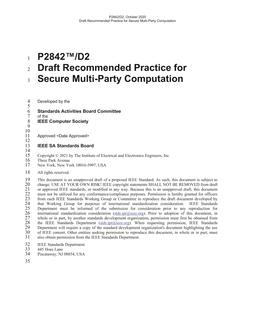 IEEE P2842