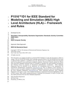 IEEE P1516