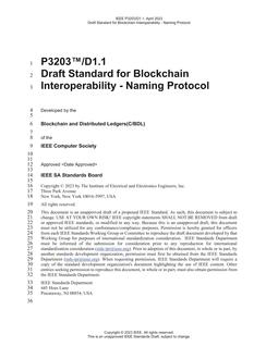 IEEE P3203