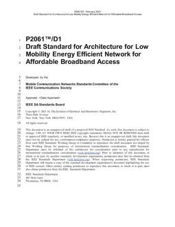 IEEE P2061