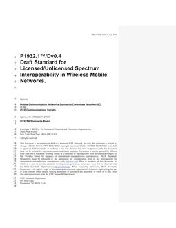 IEEE P1932.1