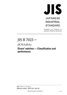 JIS B 7023:2021