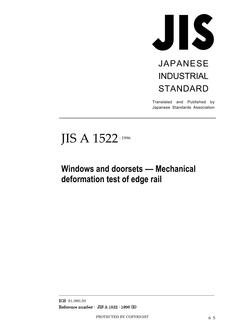 JIS A 1522:1996