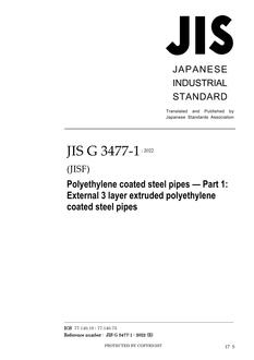 JIS G 3477-1:2022