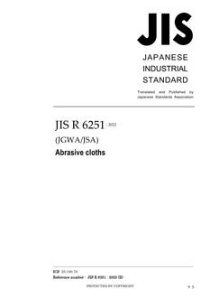 JIS R 6251:2022