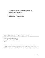 Electrical Installation Requirements: A Global Perspective