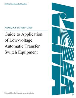 NEMA ICS 10-2020, Part 4