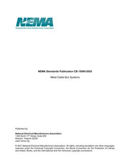 NEMA CB 15000-2020