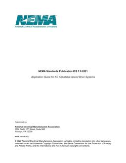 NEMA ICS 7.2-2021